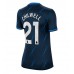 Chelsea Ben Chilwell #21 Voetbalkleding Uitshirt Dames 2023-24 Korte Mouwen